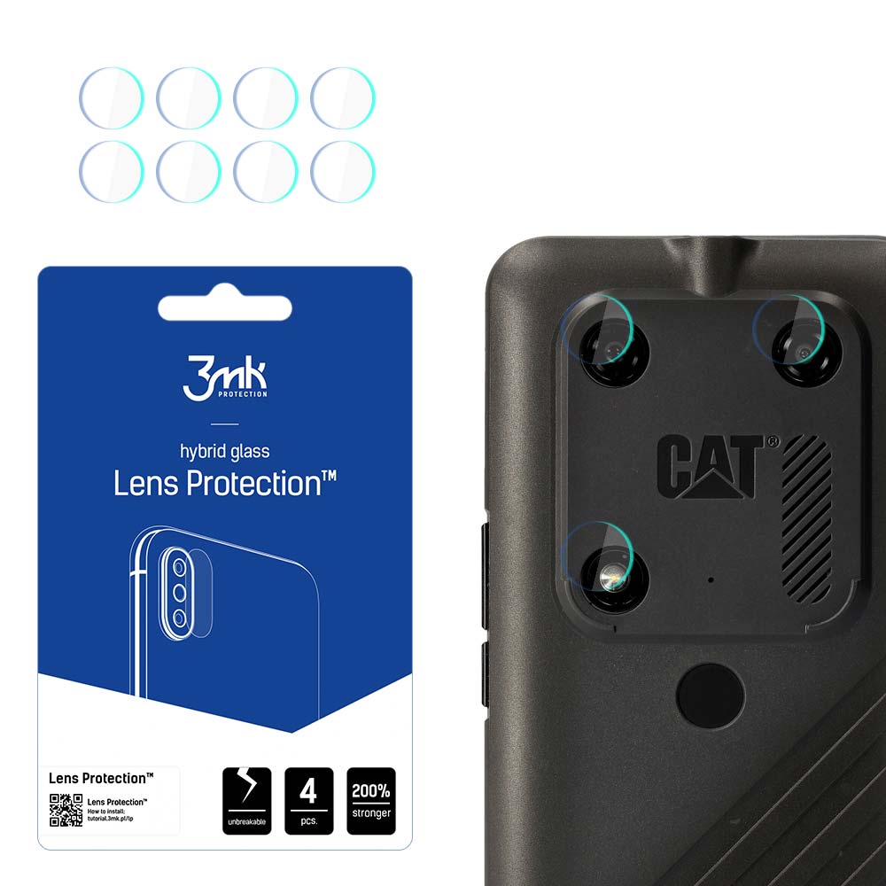 3mk Lens Protection – kameras objektīva aizsargs modelim CAT S53