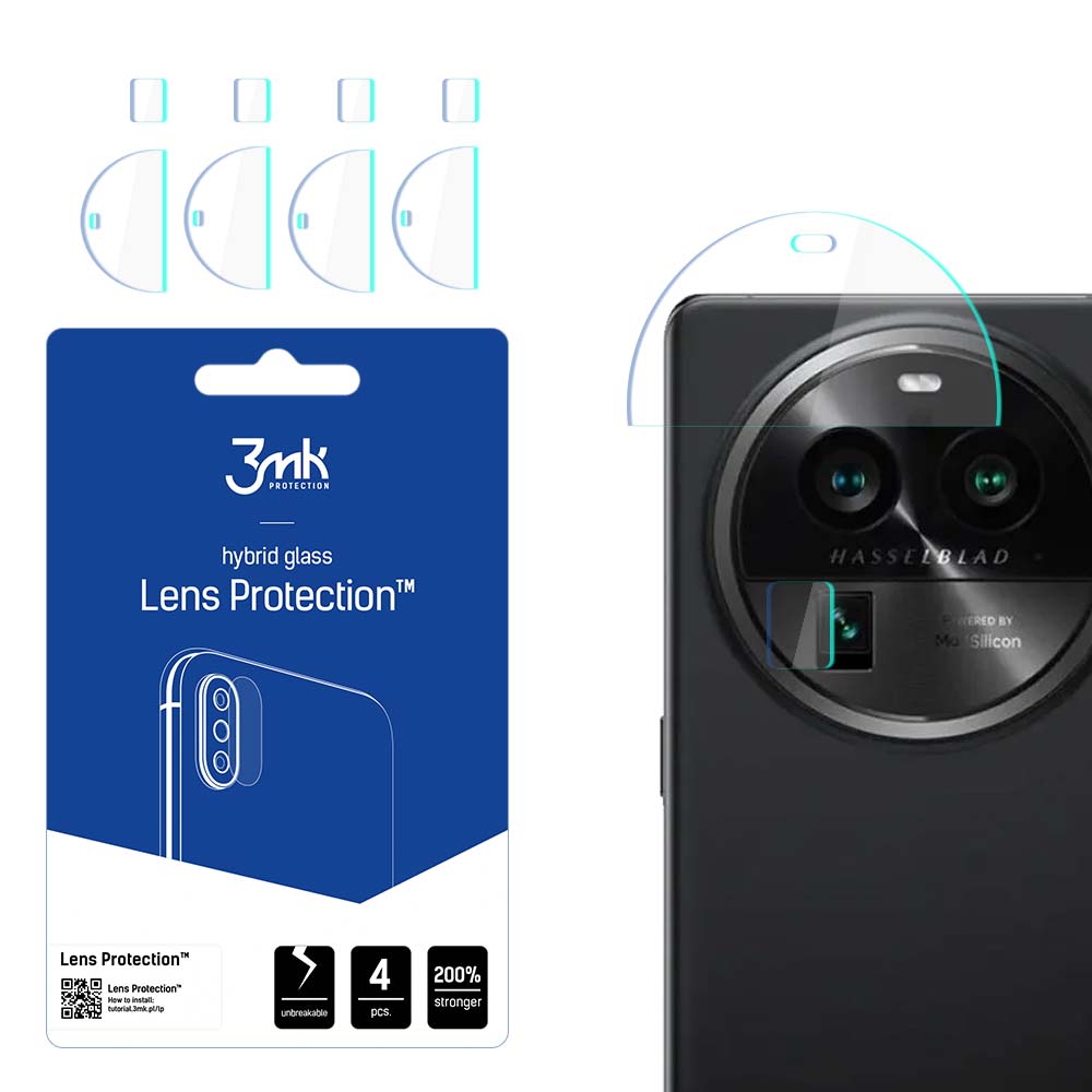 3mk Lens Protection – kameras objektīva aizsargs modelim Oppo Find X6 Pro