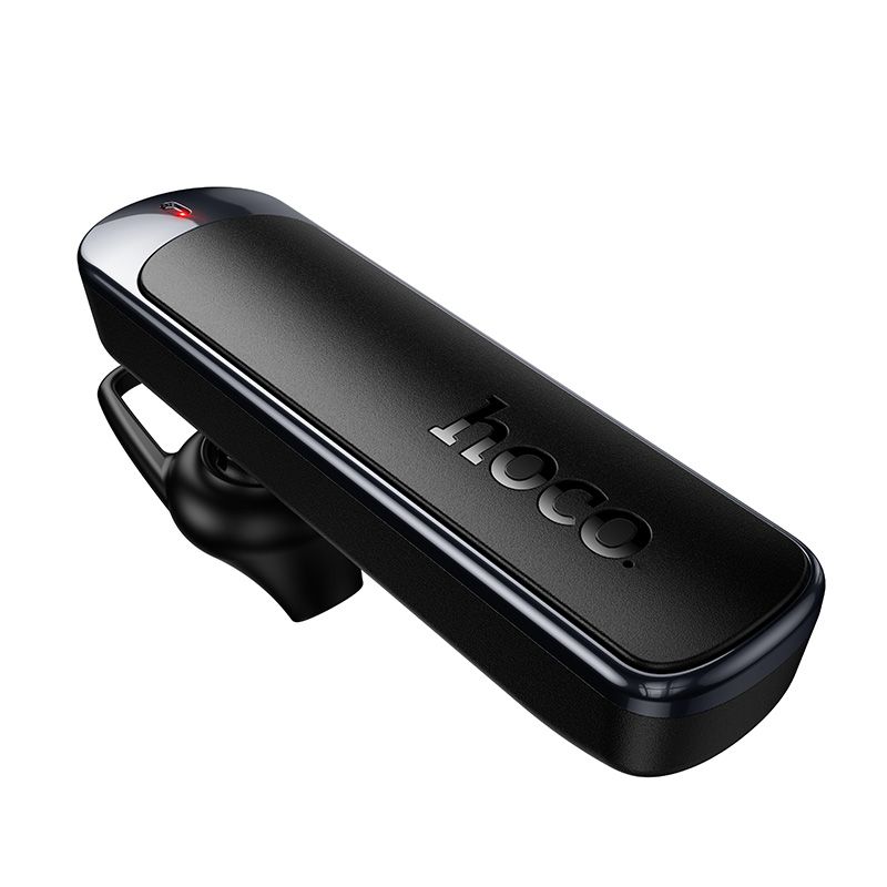 Hoco E201 bezvadu mono austiņa ar mikrofonu, ENC, Bluetooth 6.0, 130 mAh, melna