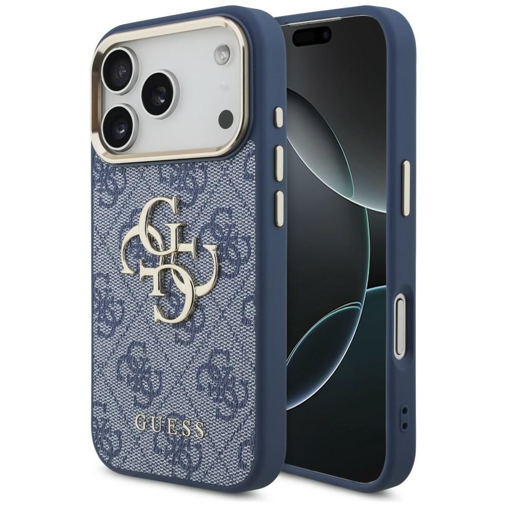 Maciņš IPHONE 18 Pro /17 Pro (Big Classic Logo 4G) (krāsa: zila)
