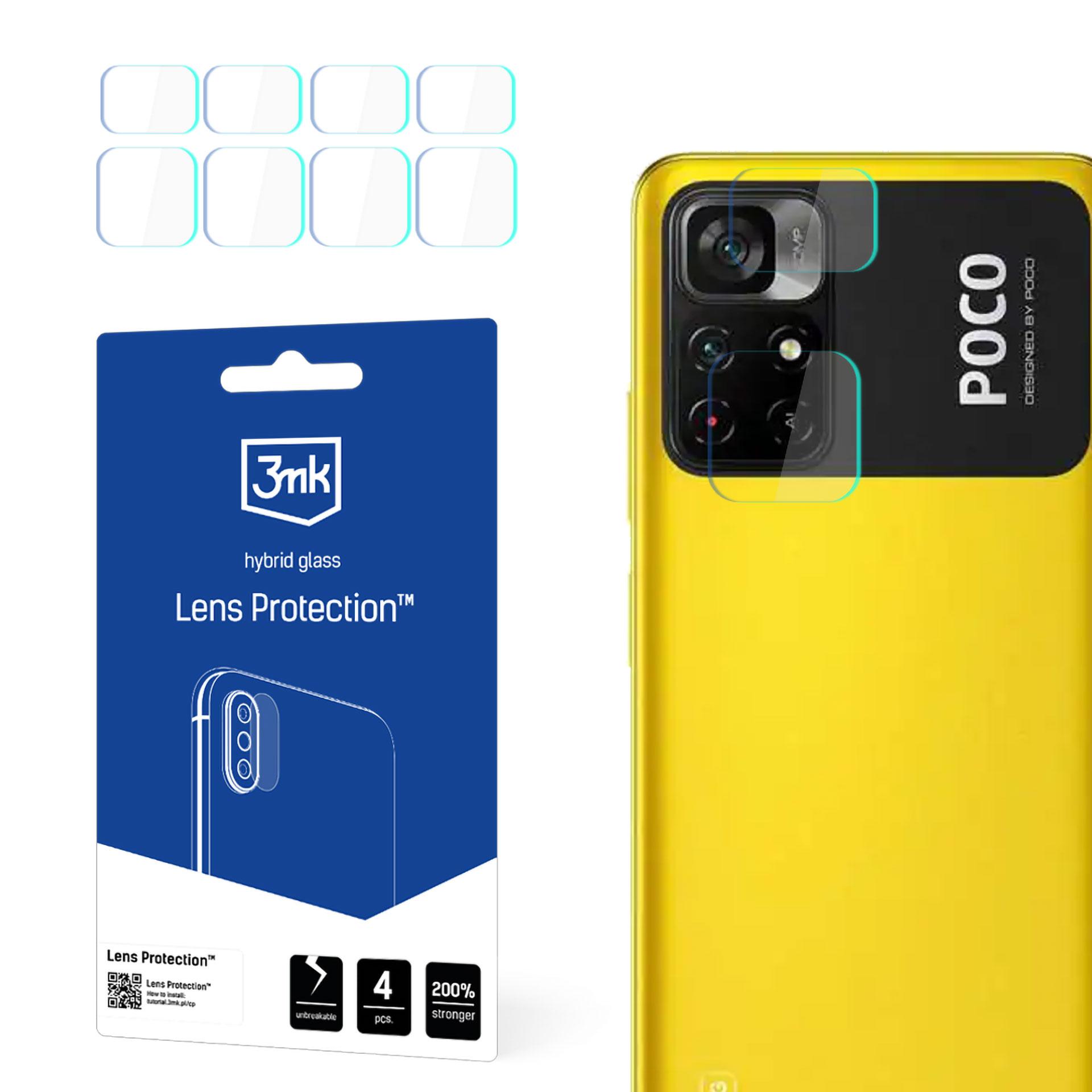 3mk Lens Protection – kameras objektīva aizsargs modelim Xiaomi Redmi Note 11S 5G/ POCO M4 Pro 5G