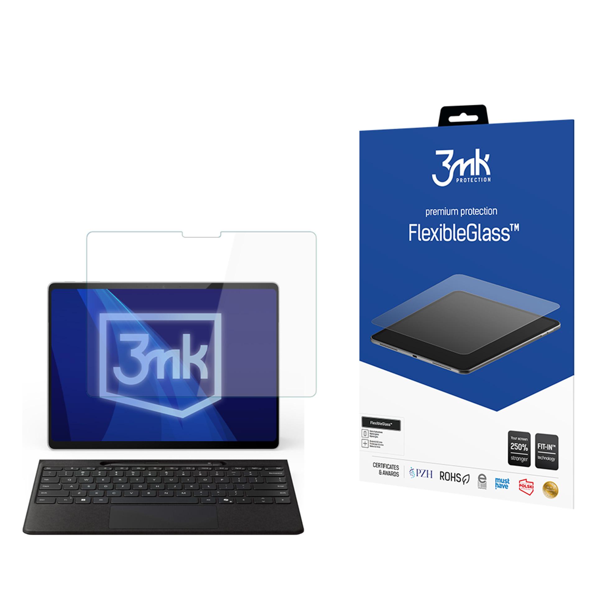 Hibrīdais stikls 3mk FlexibleGlass priekš Microsoft Surface Pro Copilot+ PC 13"