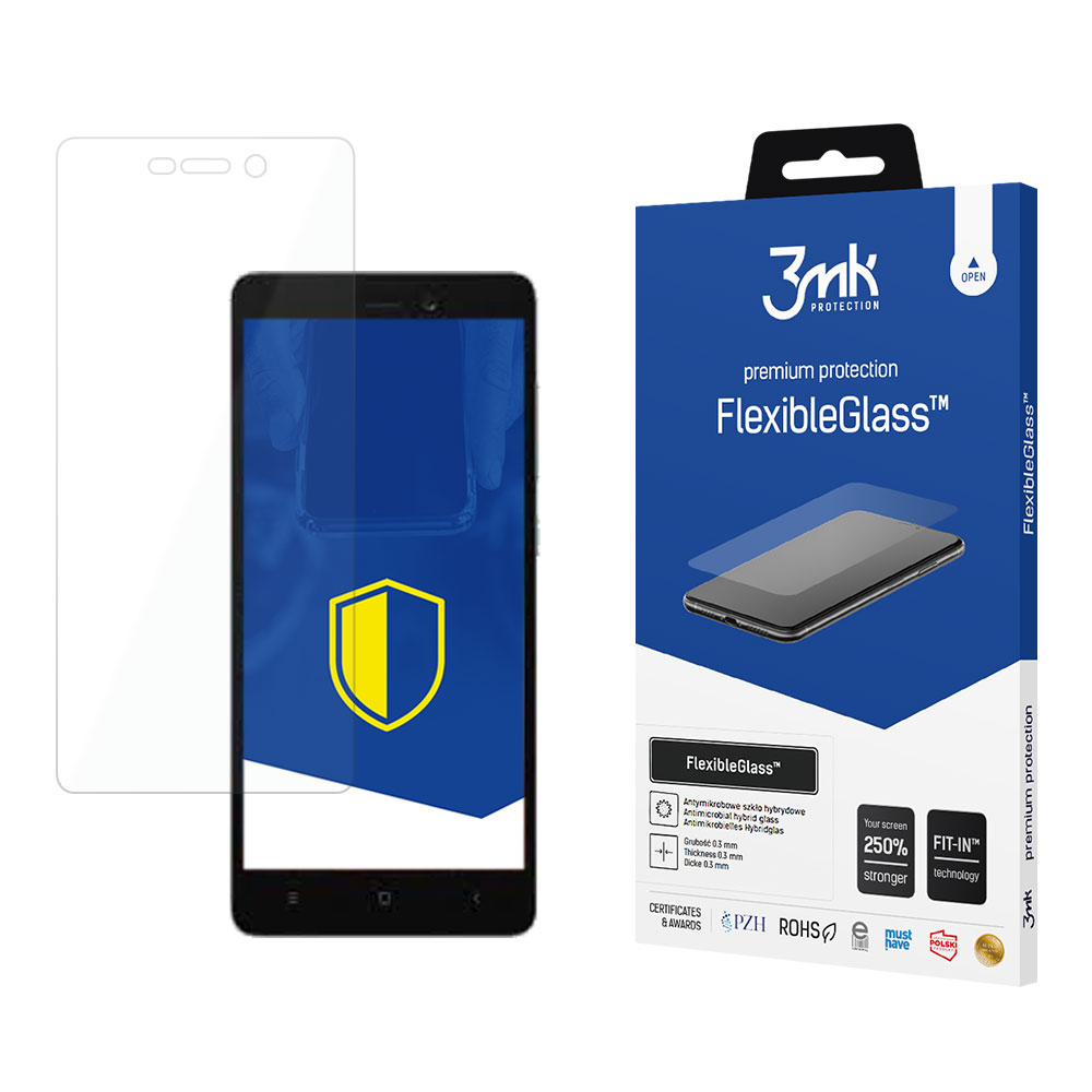 3mk FlexibleGlass – tālruņa ekrāna aizsargs modelim Xiaomi Redmi 3s