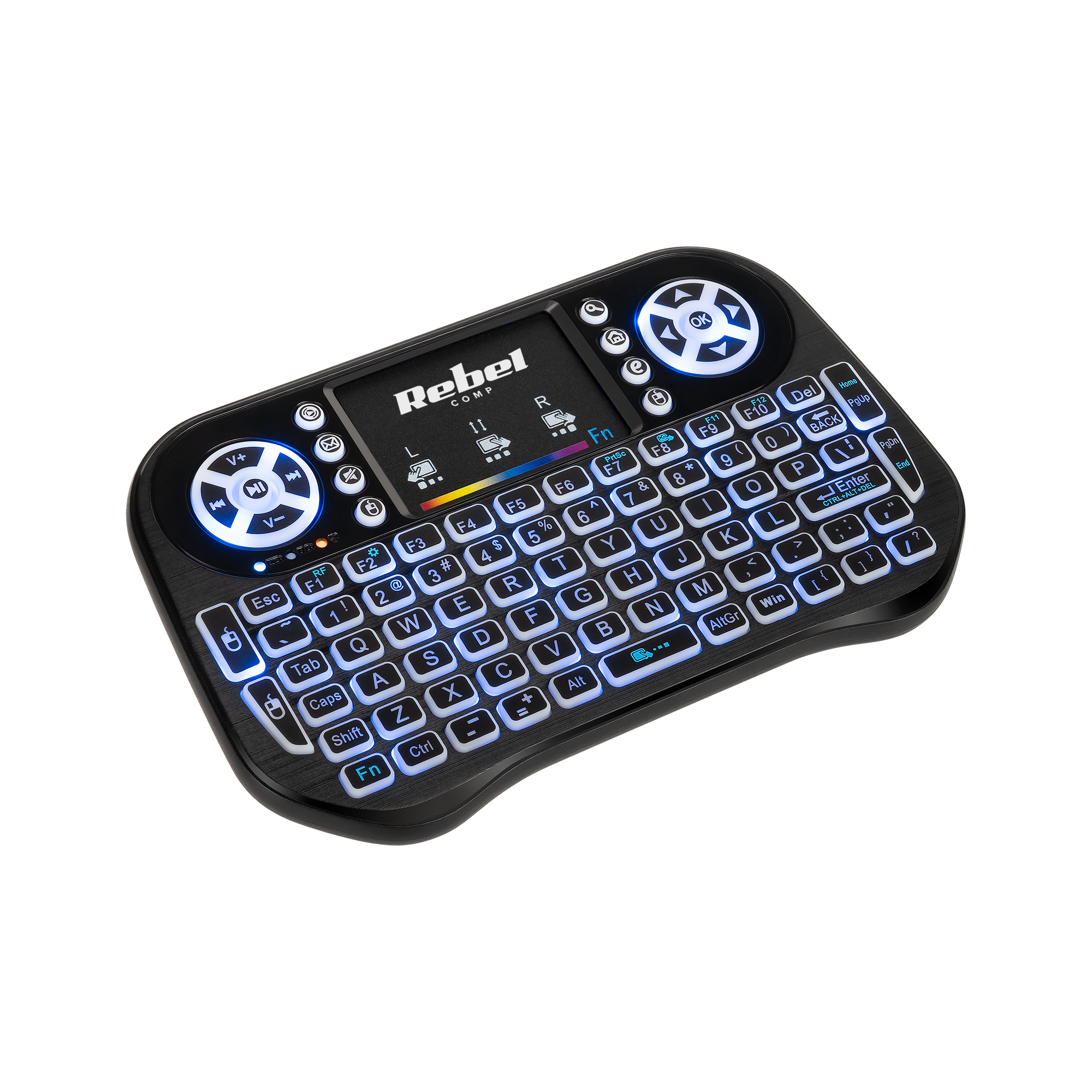 Rebel Mini Q5 bezvadu tastatūra Smart