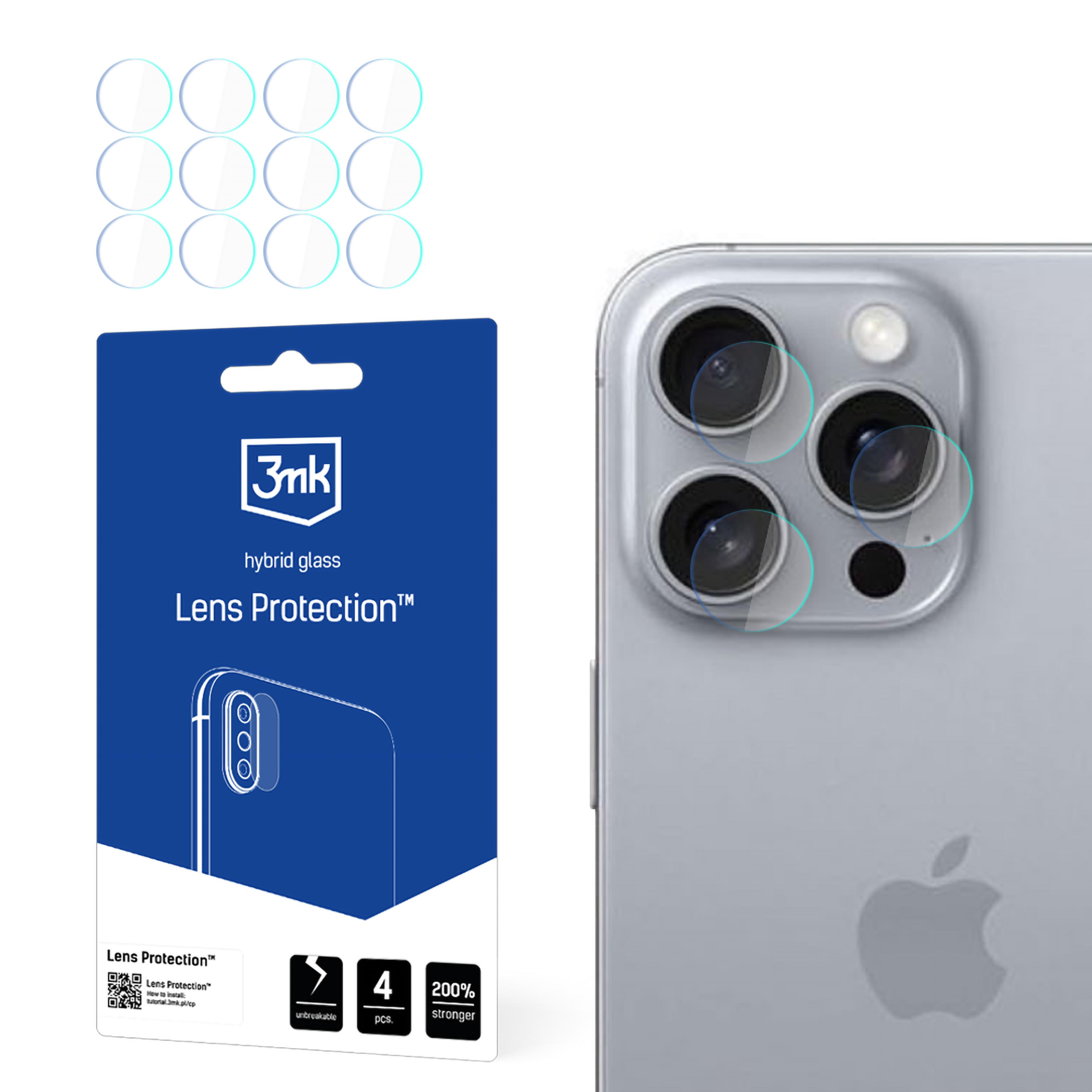 3mk Lens Protection Kameras vāciņš iPhone 16 Pro