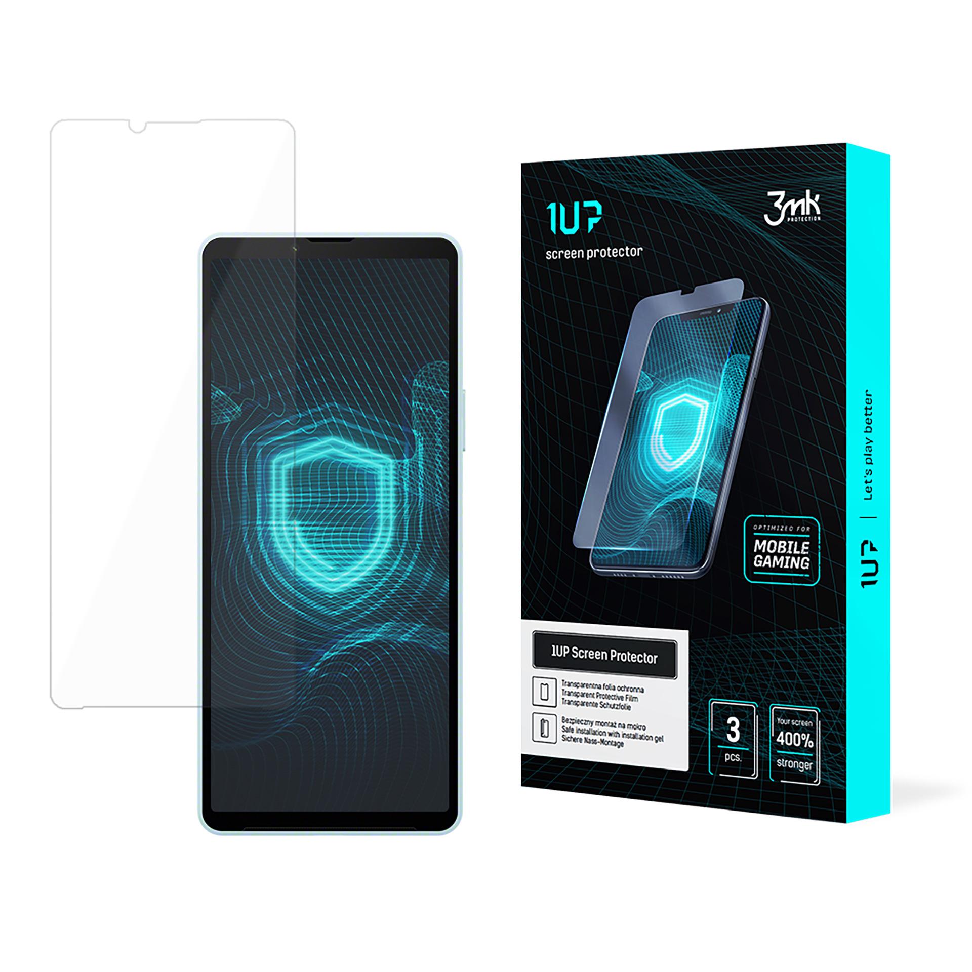 3mk 1UP – tālruņa ekrāna aizsargs modelim Sony Xperia 10 VI