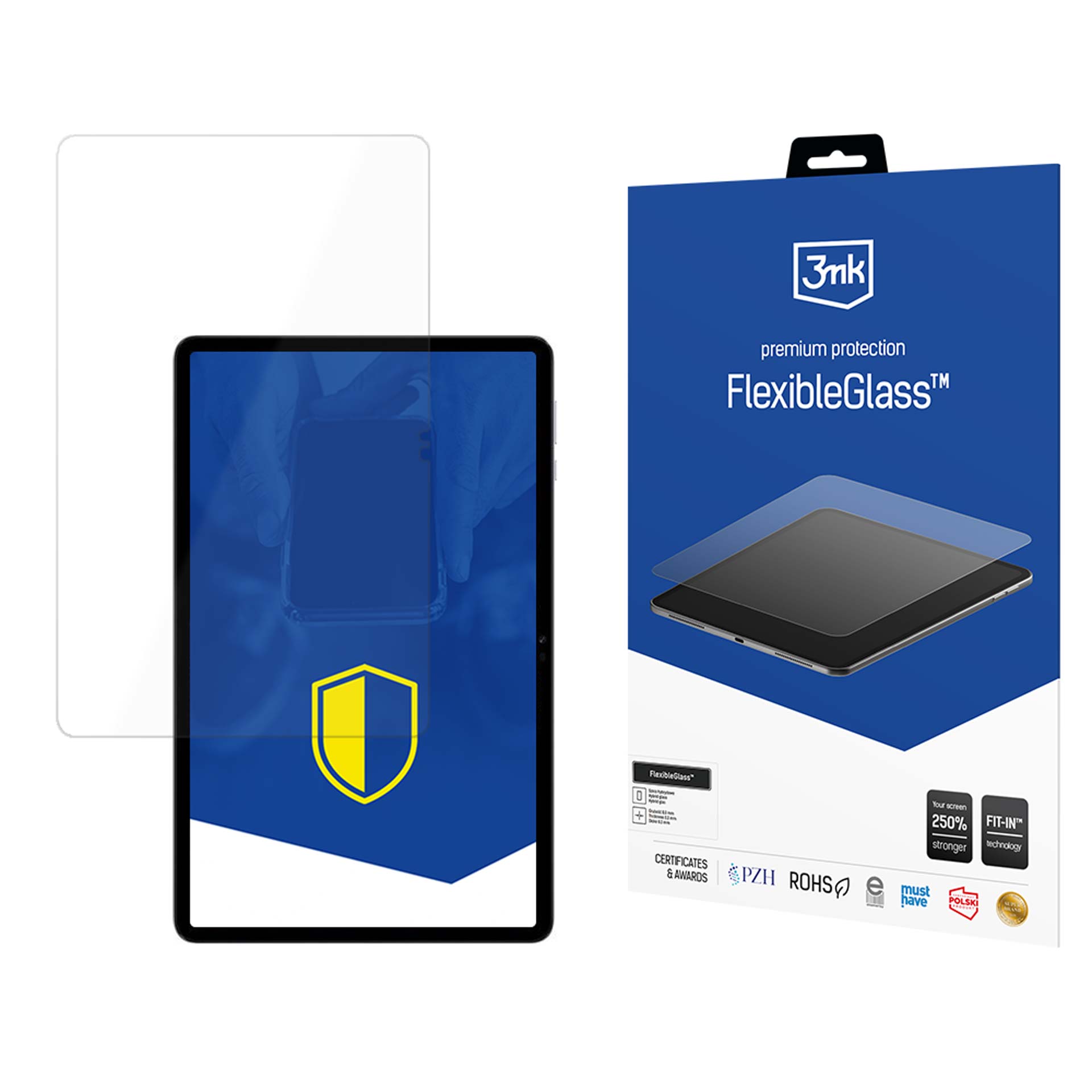 3mk FlexibleGlass (līdz 13") – planšetdatora ekrāna aizsargs modelim Honor Pad X9