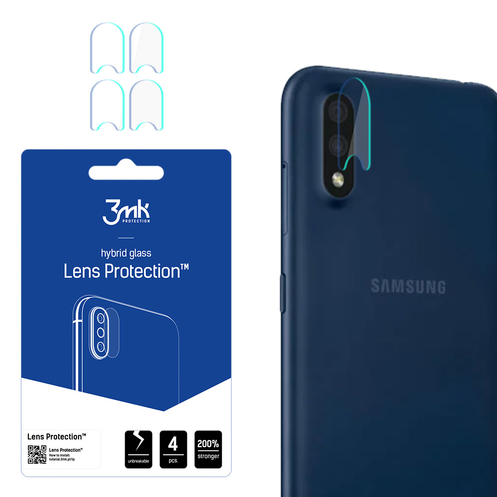 3mk Lens Protection – kameras objektīva aizsargs modelim Samsung Galaxy A01 Core