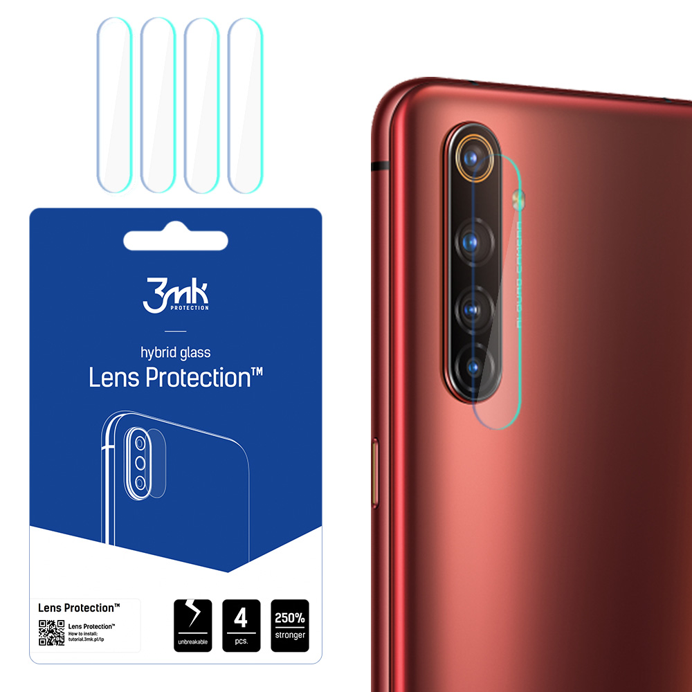 3mk Lens Protection – kameras objektīva aizsargs modelim Realme X50 Pro 5G