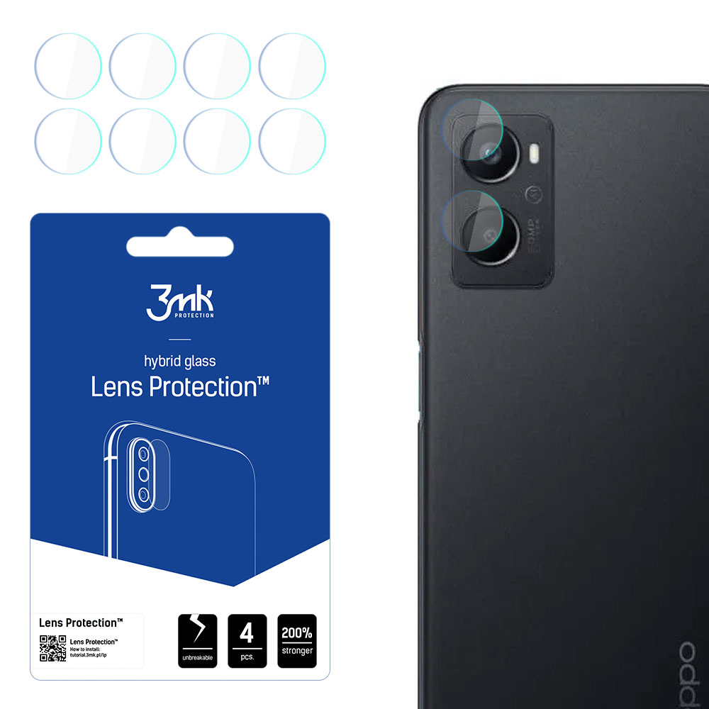 3mk Lens Protection – kameras objektīva aizsargs modelim Oppo A96 4G