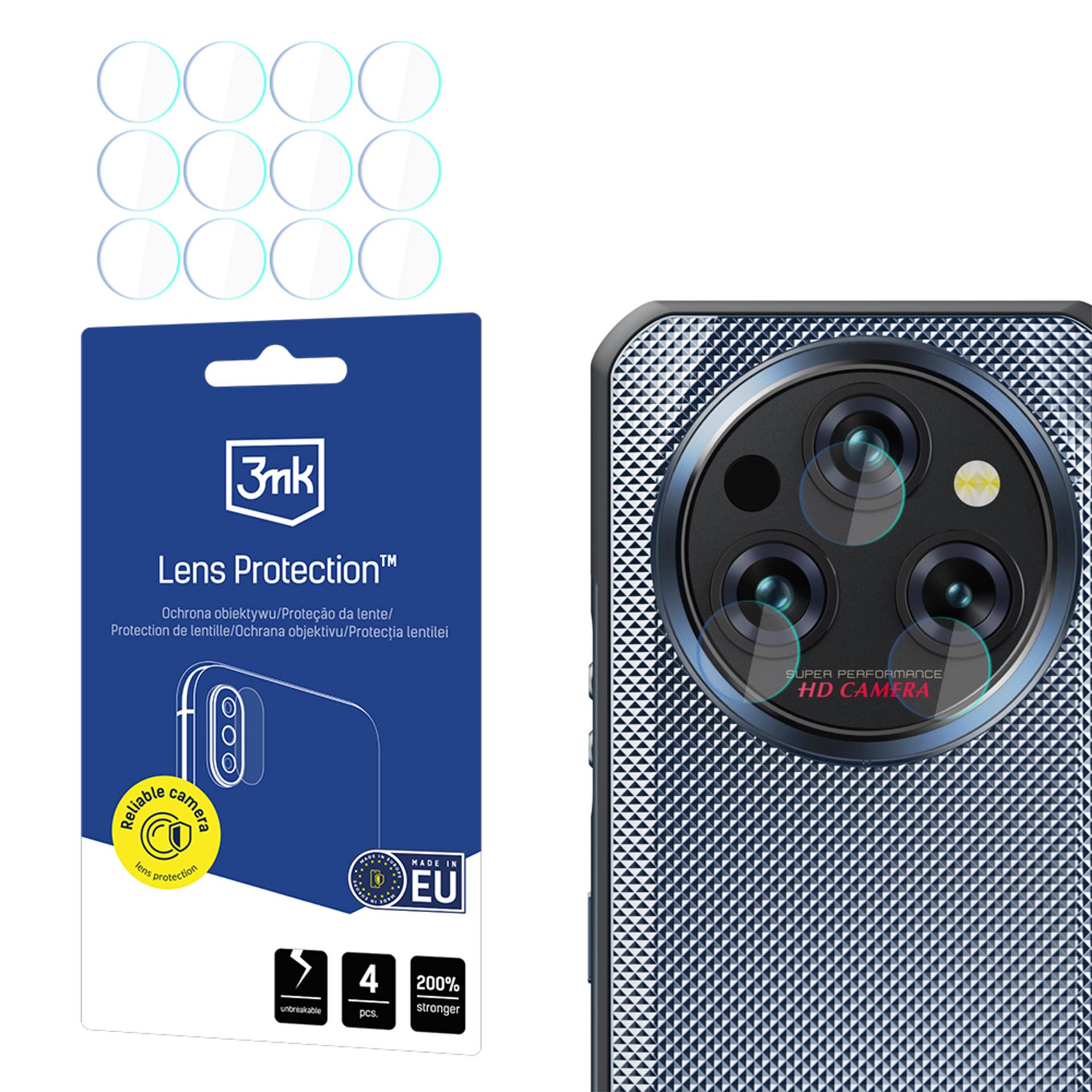 3mk Lens Protection – kameras objektīva aizsargs modelim Oukitel WP35/WP35 S