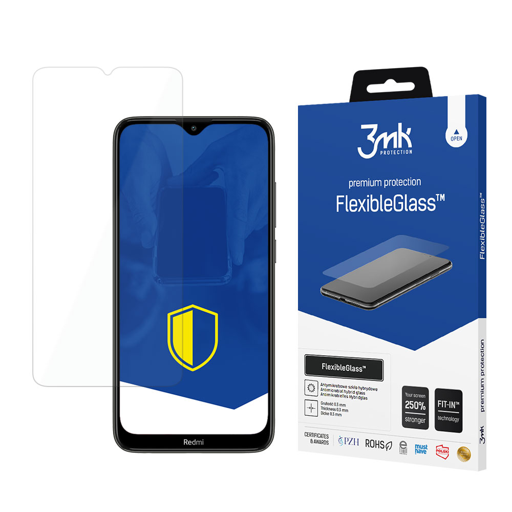 3mk FlexibleGlass™ hibrīdstikls viedtālrunim Xiaomi Redmi 8 / 8A