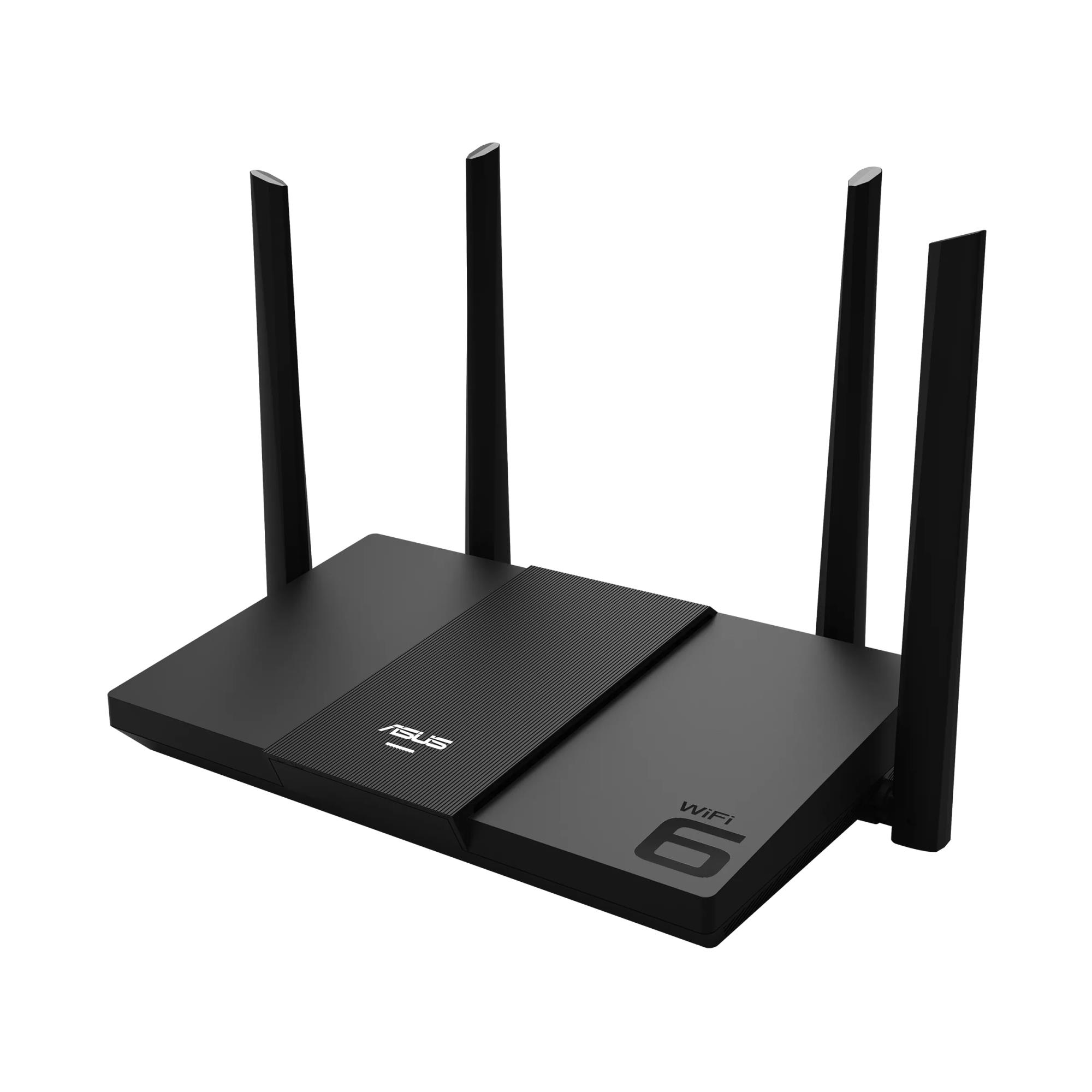 ASUS RT-AX3000E bezvadu maršrutētājs, Wi-Fi 6 (802.11ax), 3000 Mbit/s, Ethernet WAN, RJ-45, 3 LAN porti
