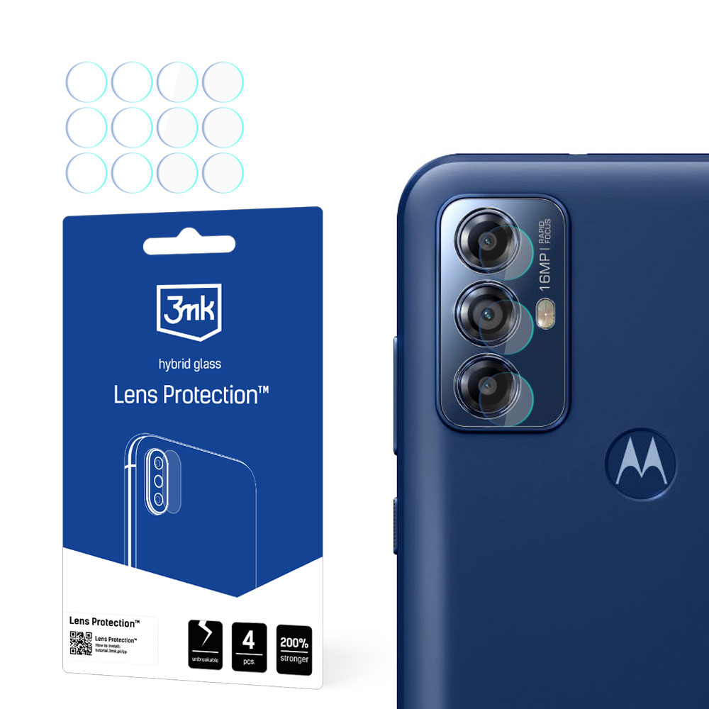 3mk Lens Protection – kameras objektīva aizsargs modelim Motorola Moto G Play 2023