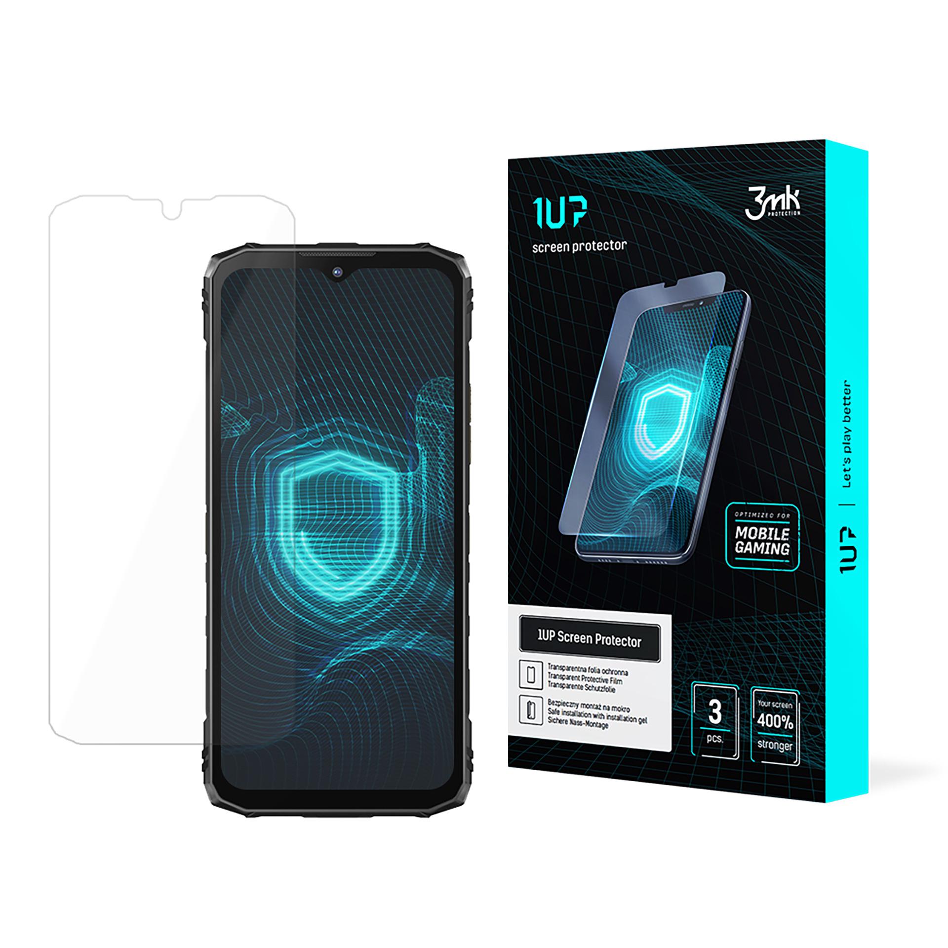 3mk 1UP – tālruņa ekrāna aizsargs modelim Doogee Blade 10 / Pro / Ultra