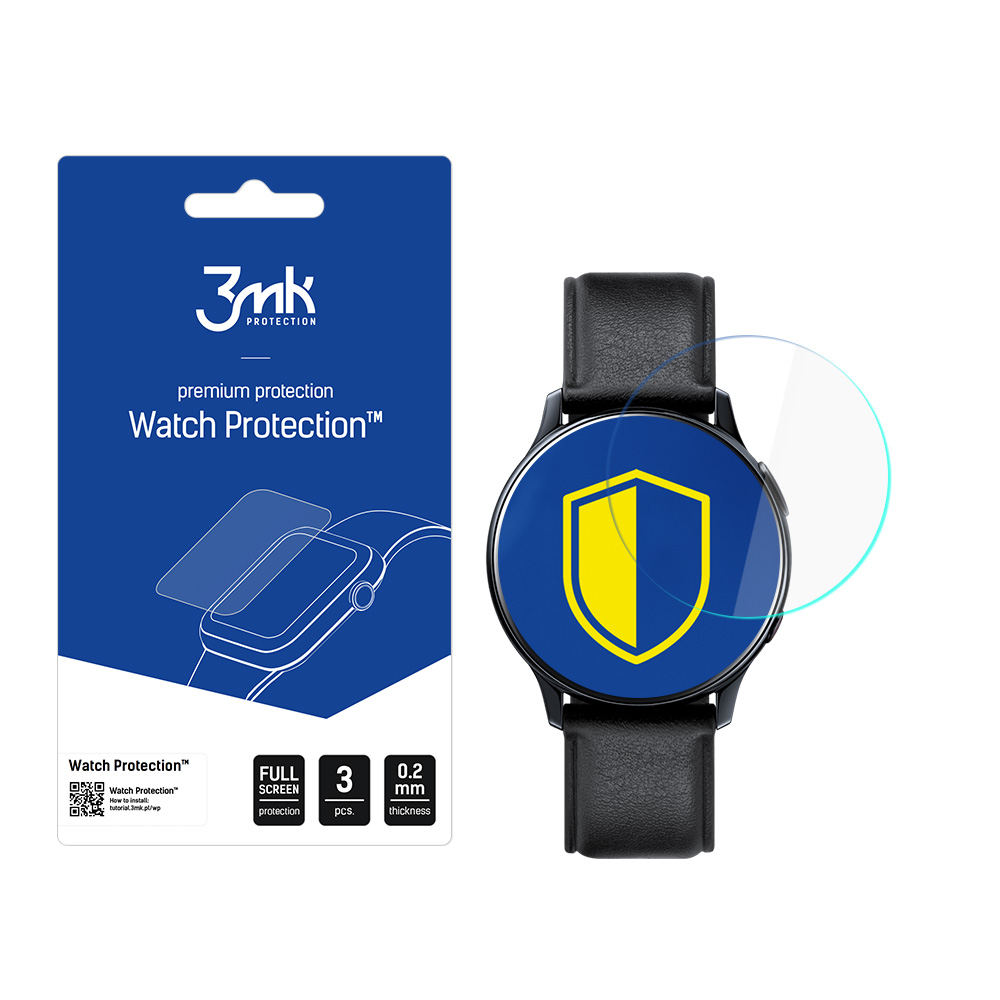 3mk Watch Protection ARC – viedpulksteņa ekrāna aizsargs modelim Samsung Watch Active2 44mm