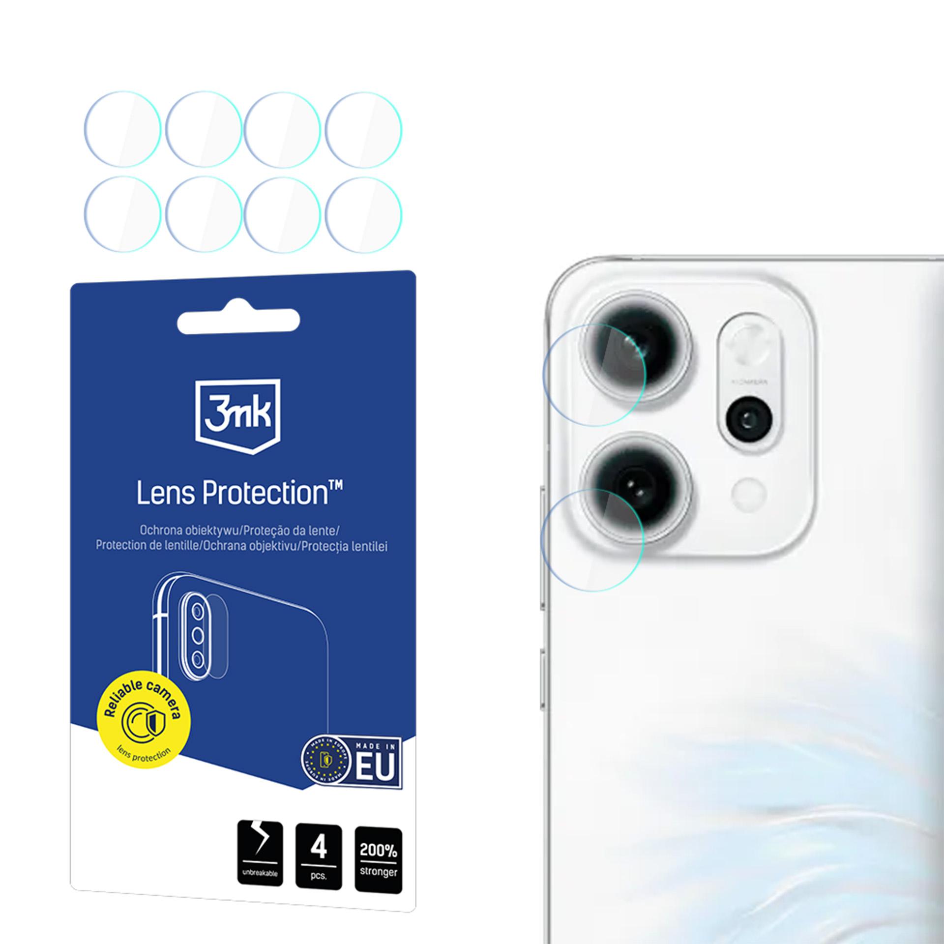 3mk Aizsargstikls objektīvam Hybrid Glass Oppo Reno 14 Pro kamerai