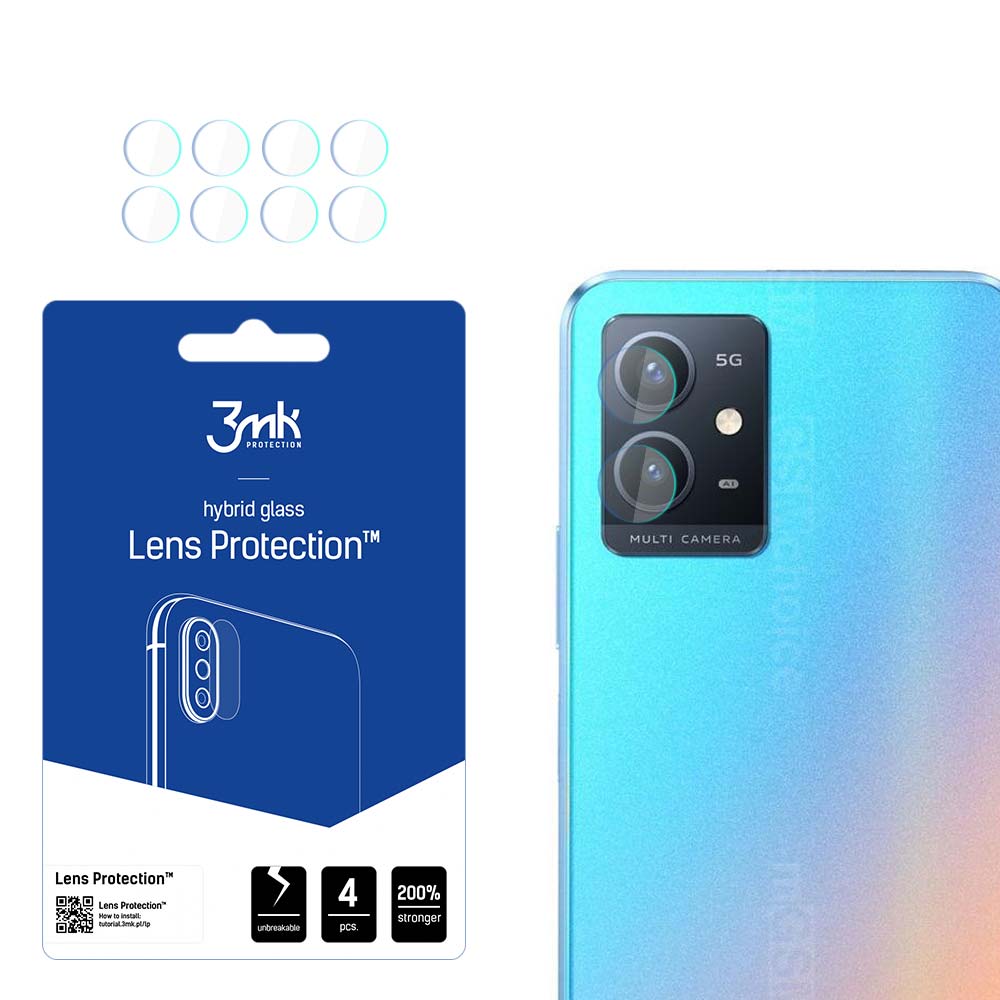 3mk Lens Protection – kameras objektīva aizsargs modelim Vivo Y30 5G