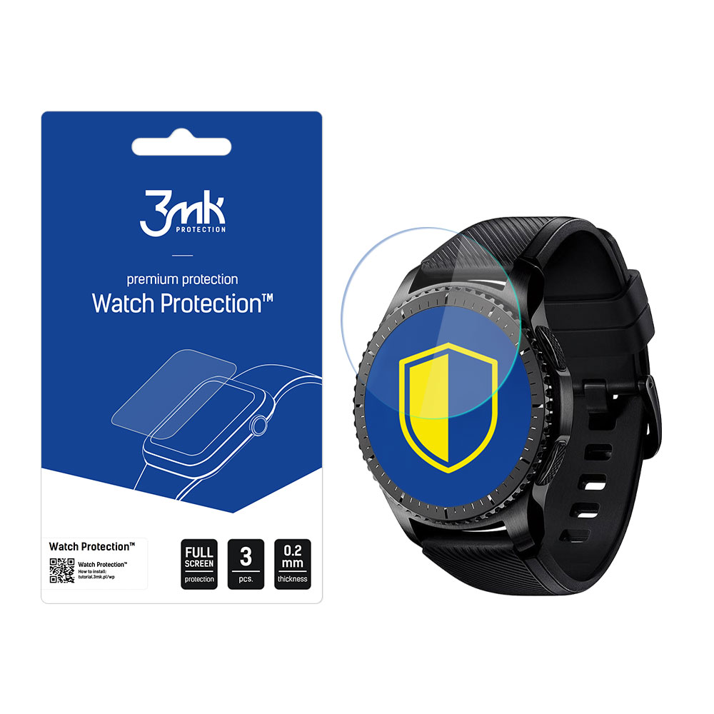 3mk Watch Protection ARC – viedpulksteņa ekrāna aizsargs modelim Samsung Gear S3 2021