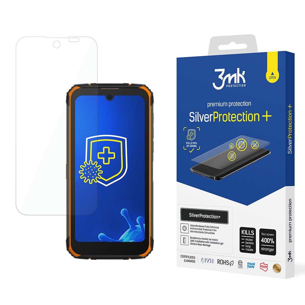 3mk SilverProtection+ – tālruņa ekrāna aizsargs modelim Doogee S59 Pro