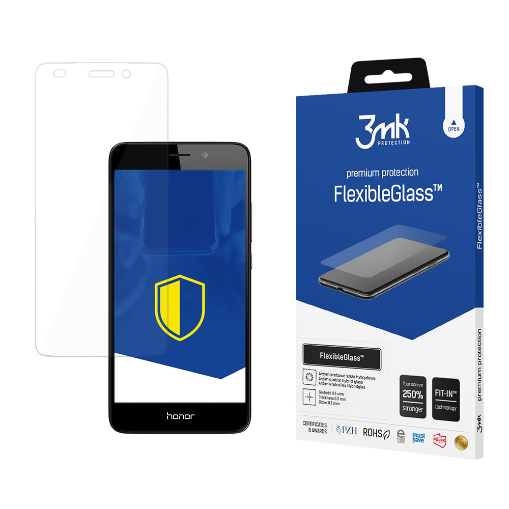 3mk FlexibleGlass – tālruņa ekrāna aizsargs modelim Honor 7 Lite