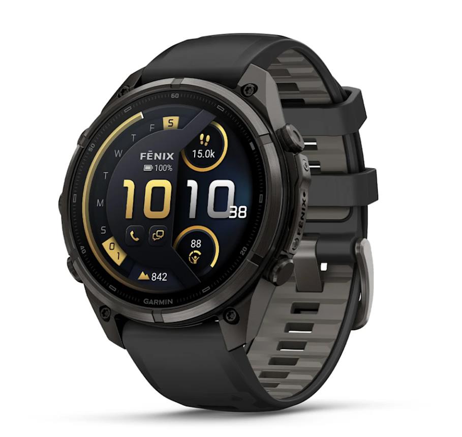 Garmin Fenix 9 Pro viedpulkstenis, oglekļa pelēks, 010-04336-11