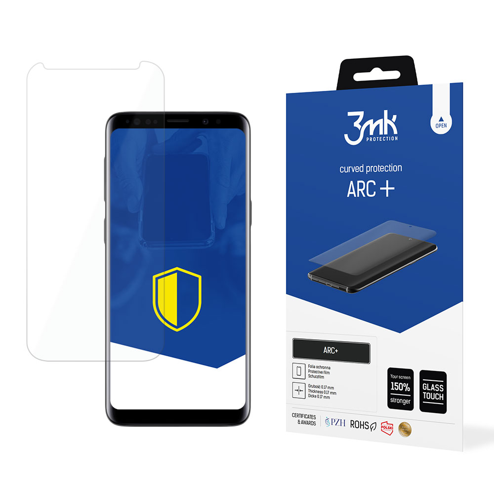 3mk ARC+ – tālruņa ekrāna aizsargs modelim Samsung Galaxy S9+