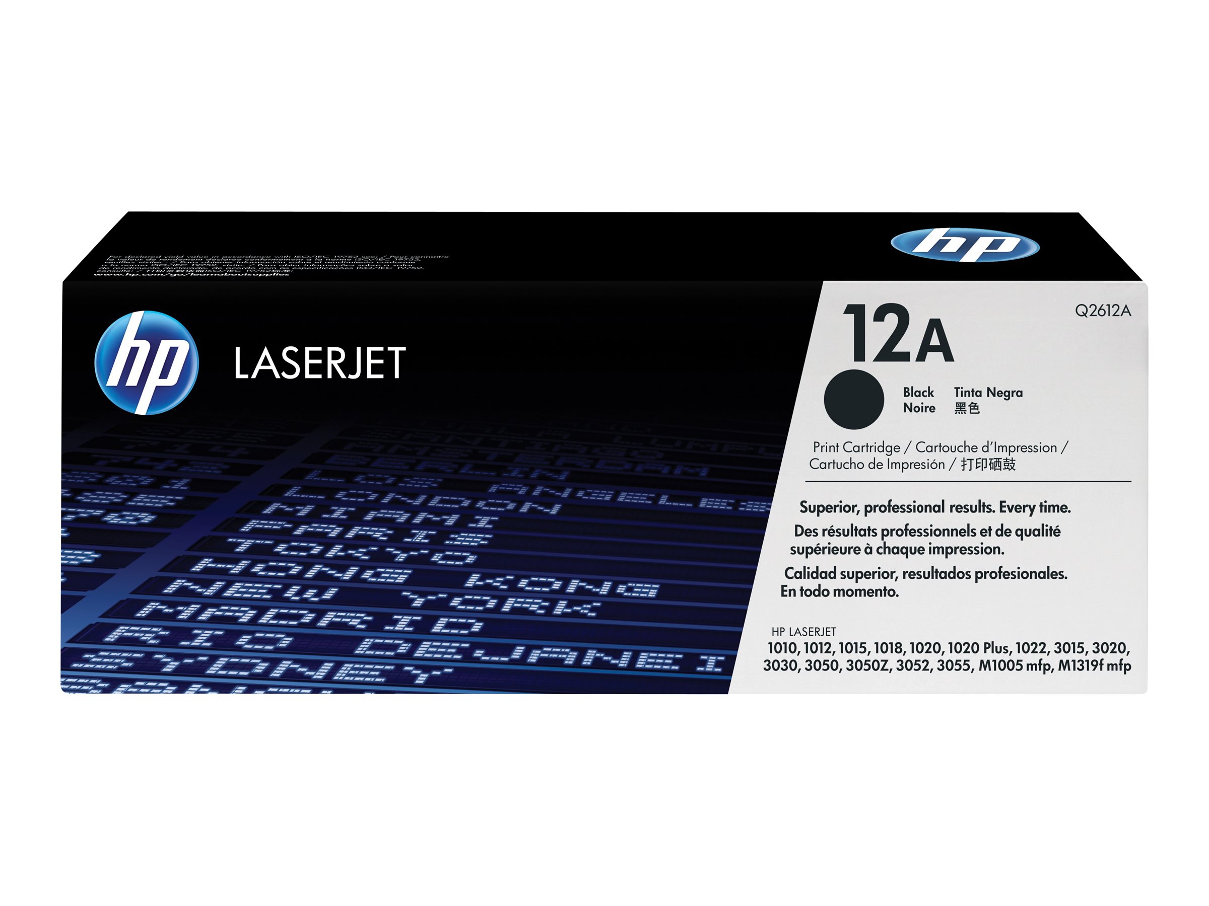 HP Q2612A Ultraprecise melnā tonera kasetne