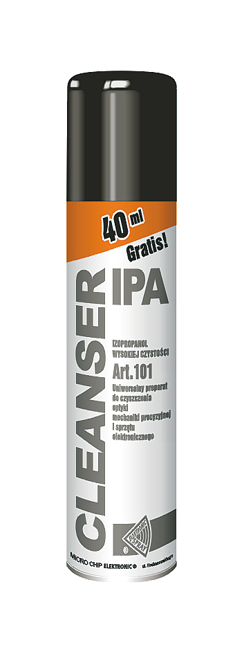 Izsmidzināms tīrīšanas līdzeklis MICROCHIP Cleanser IPA, 100 ml, ART.101