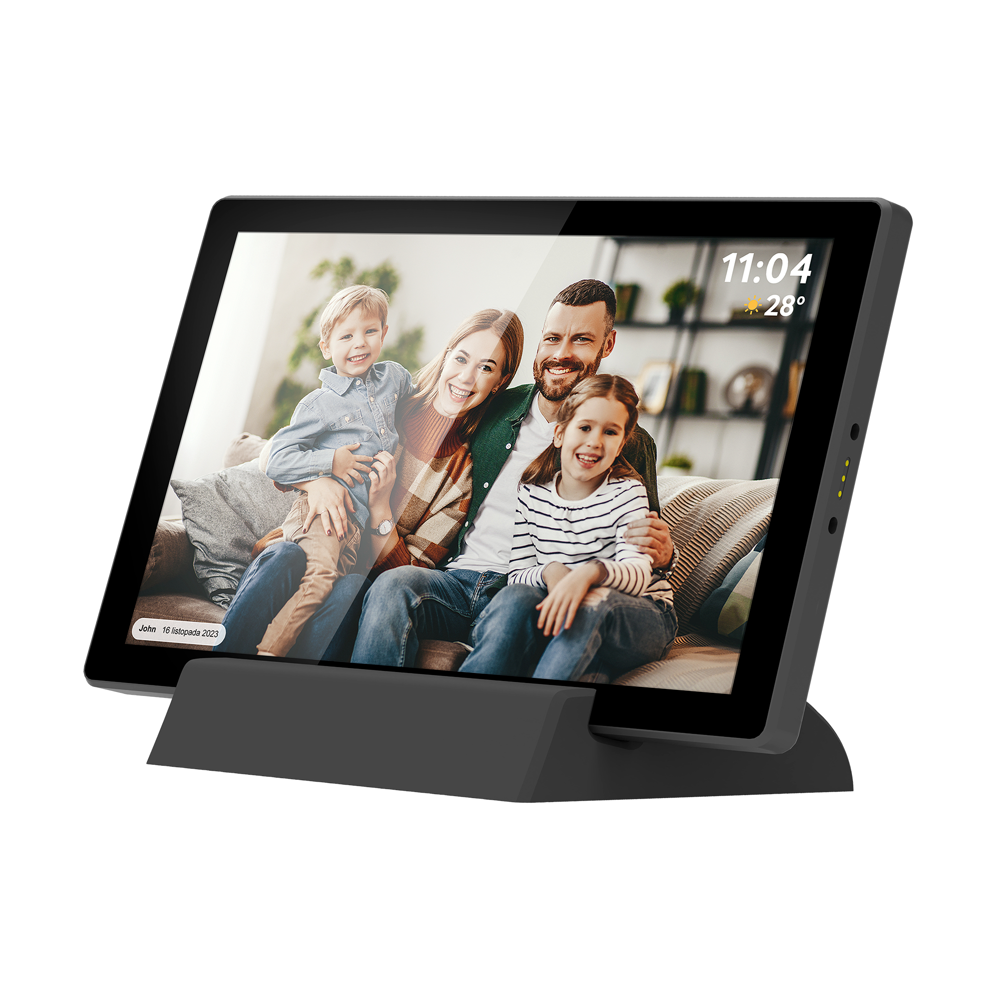 Kruger&Matz FRAMEO Wi-Fi 10,1 collas digitālais foto rāmis ar iebūvētu akumulatoru
