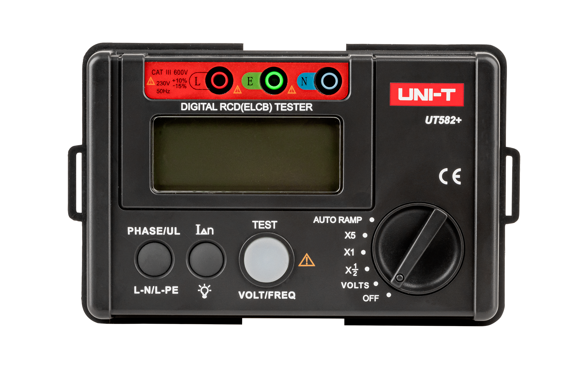 Digitālais RCD slēdžu testeris Uni-T UT582+