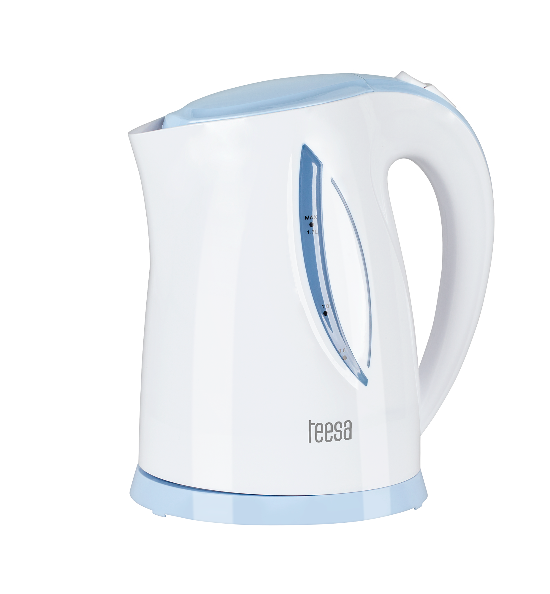 TEESA elektriskā tējkanna, 2200 W, 1,7 l, balta