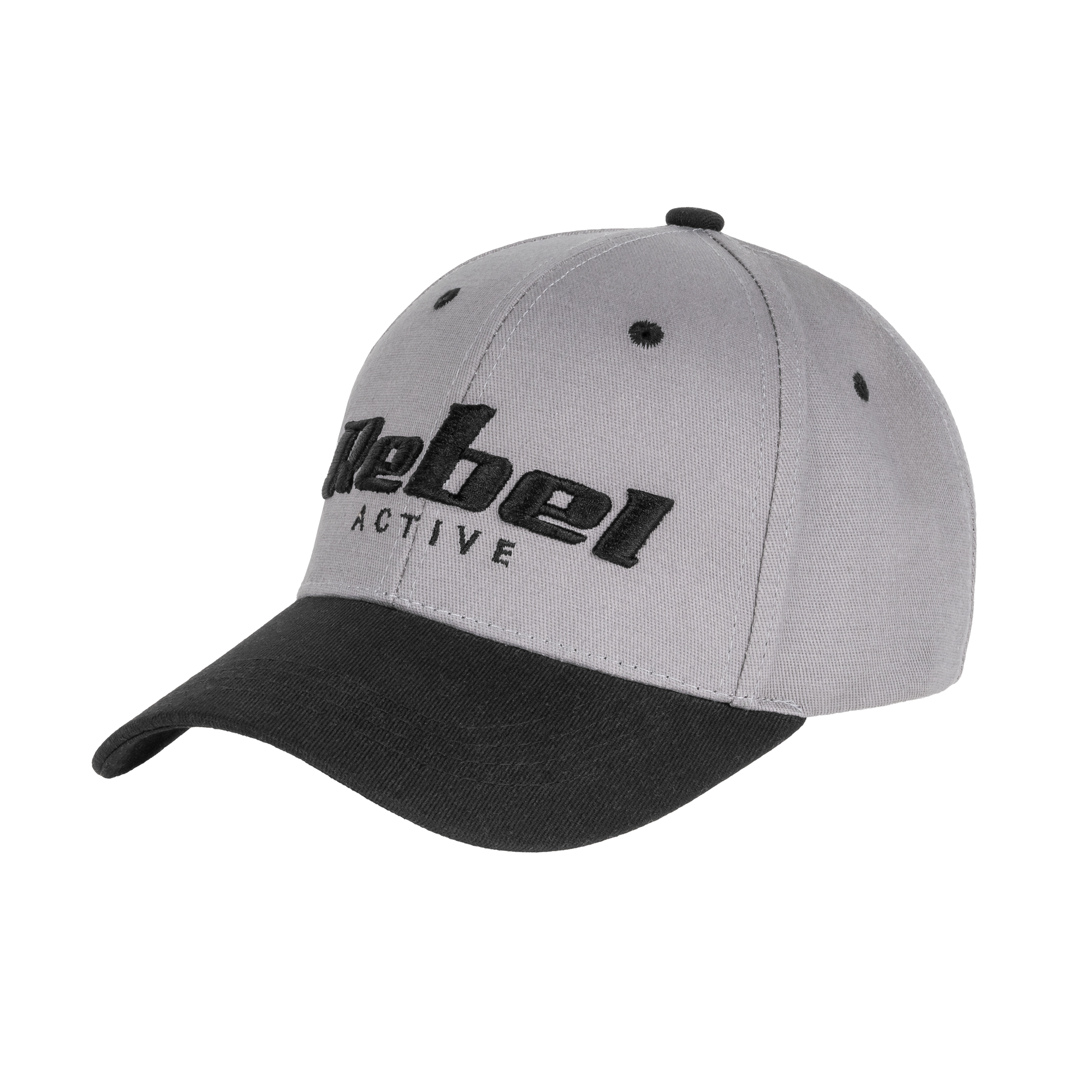 Rebel Active beisbola cepure, gaiši pelēka, M izmērs