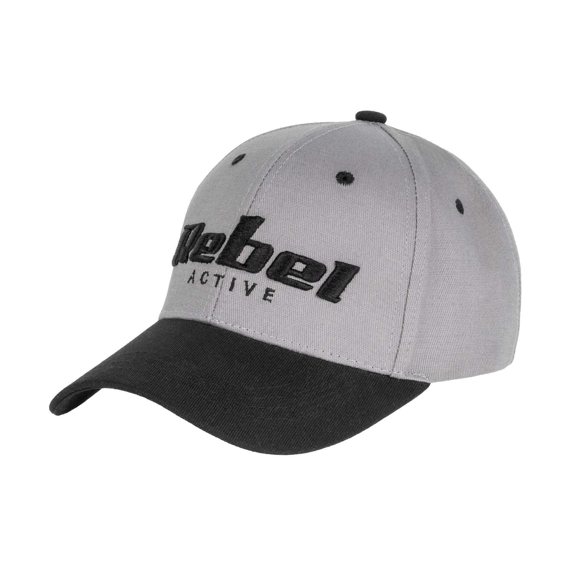 Rebel Active beisbola cepure, gaiši pelēka, S izmērs