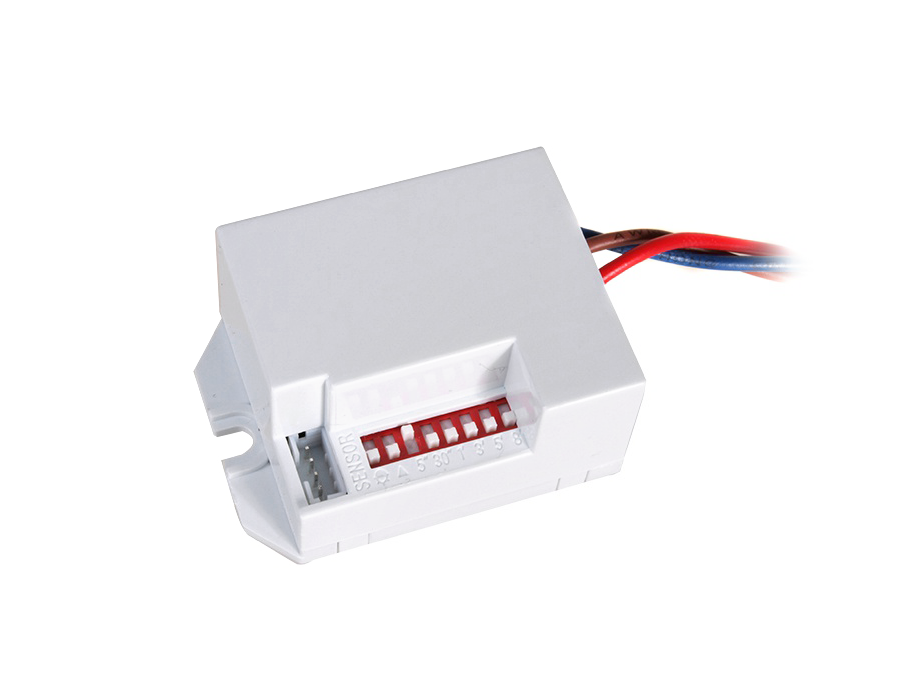 MCE32 PIR kustības sensors ar ārējo sensoru, 800 W, 360°