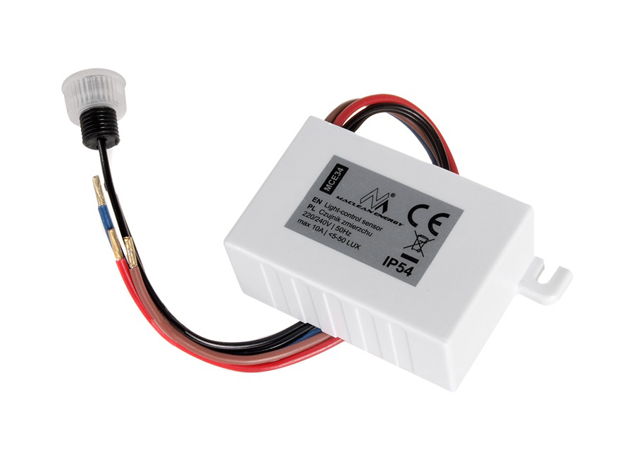 MCE34 krēslas sensors ar ārējo zondi, 2300 W
