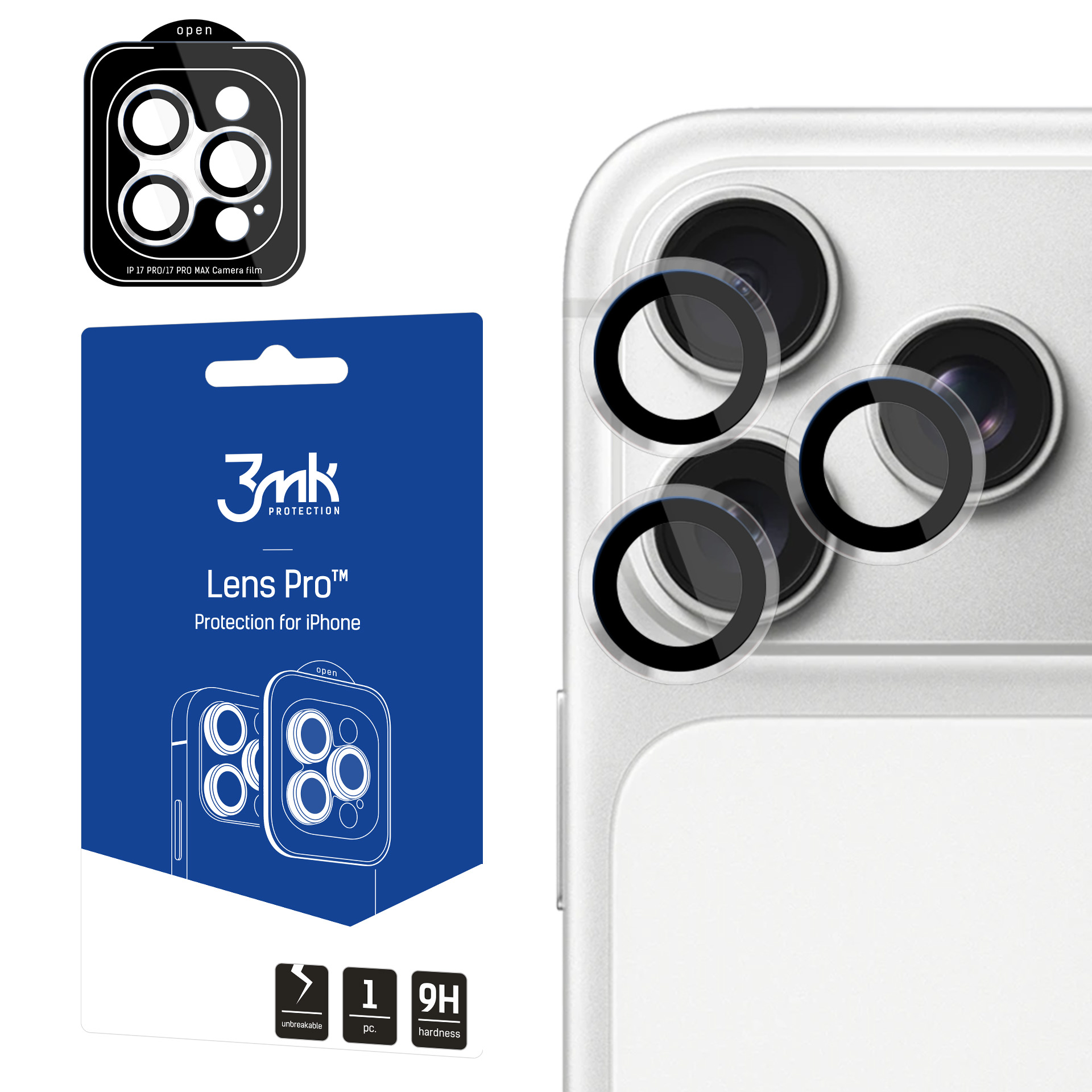 Apple iPhone 18 Pro /18 Pro Max- 3mk Lens Protection Pro Transparent