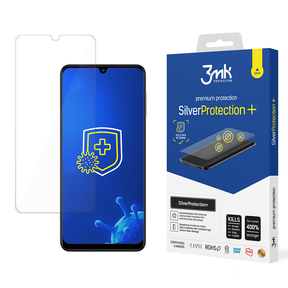 3mk SilverProtection+ – tālruņa ekrāna aizsargs modelim Samsung Galaxy A22 4G