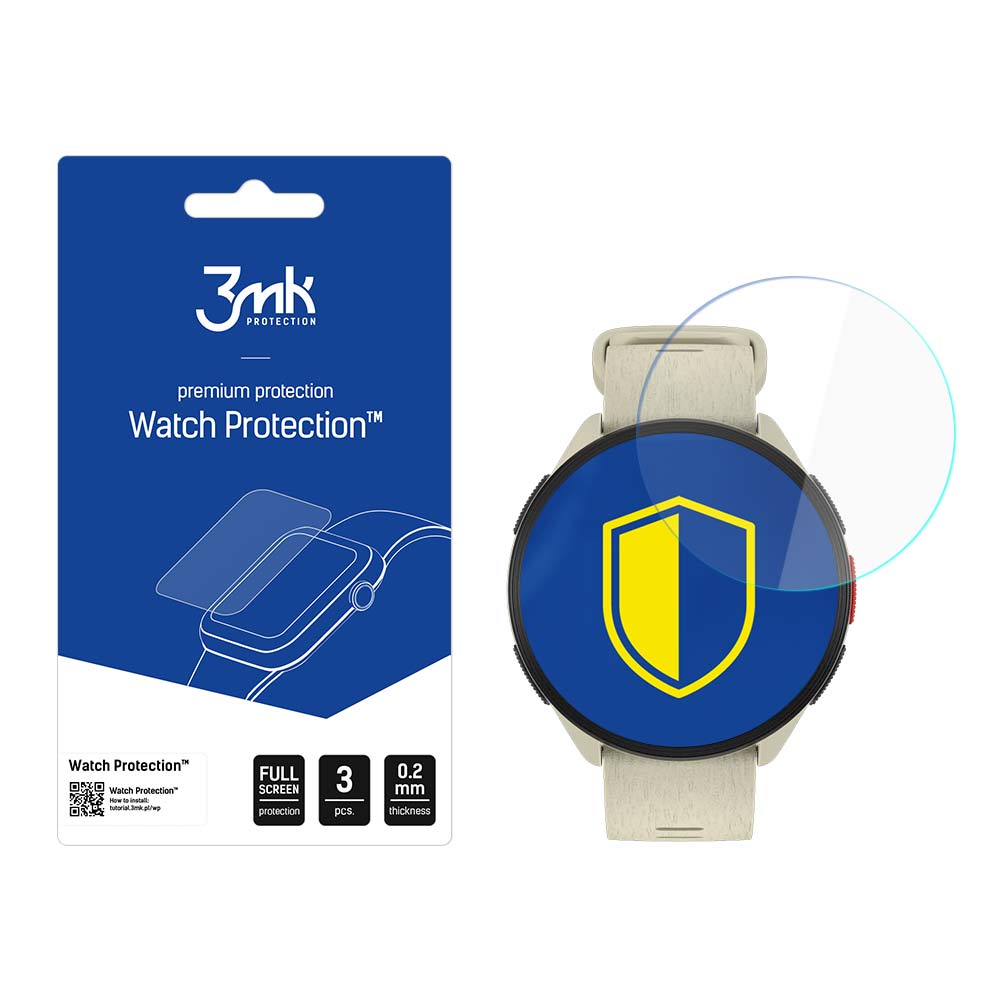 3mk Watch Protection FlexibleGlass – viedpulksteņa ekrāna aizsargs modelim Polar Pacer