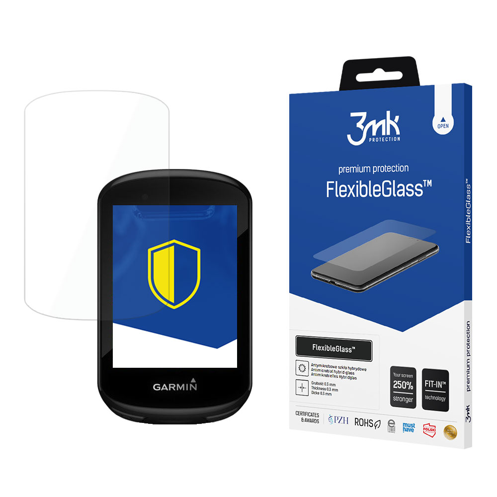 3mk FlexibleGlass – viedpulksteņa ekrāna aizsargs modelim Garmin Edge 830