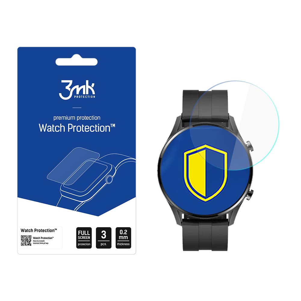 3mk Watch Protection FlexibleGlass – viedpulksteņa ekrāna aizsargs modelim Imilab W12