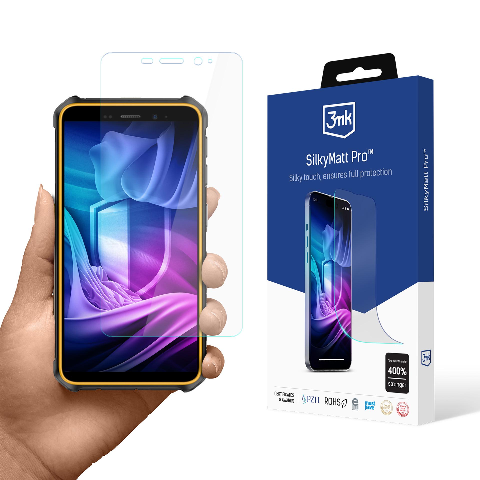 3mk Silky Matt Pro – tālruņa ekrāna aizsargs modelim Ulefone Armor X12 / X12 Pro