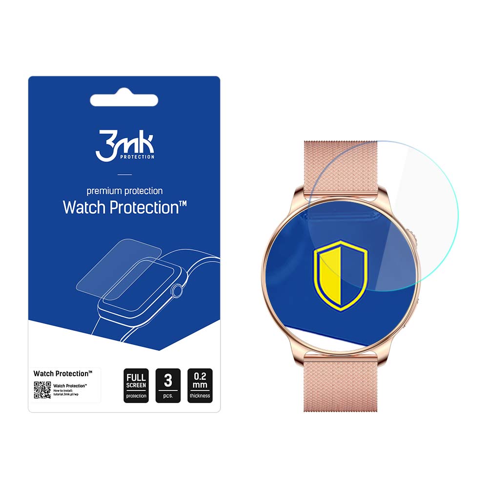 3mk Watch Protection ARC – viedpulksteņa ekrāna aizsargs modelim BEMI Trevio