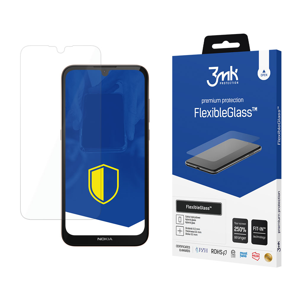 3mk FlexibleGlass – tālruņa ekrāna aizsargs modelim Nokia 3.1