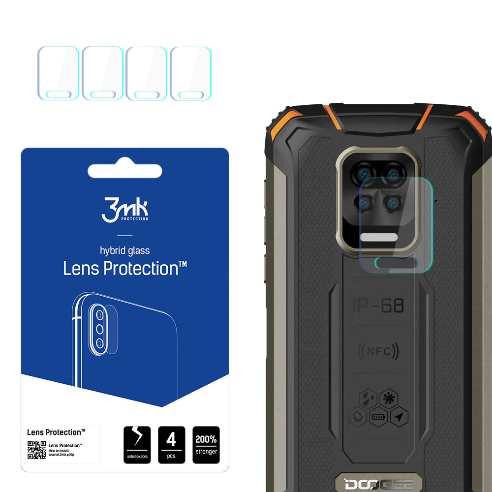 3mk Lens Protection – kameras objektīva aizsargs modelim Doogee S59 Pro