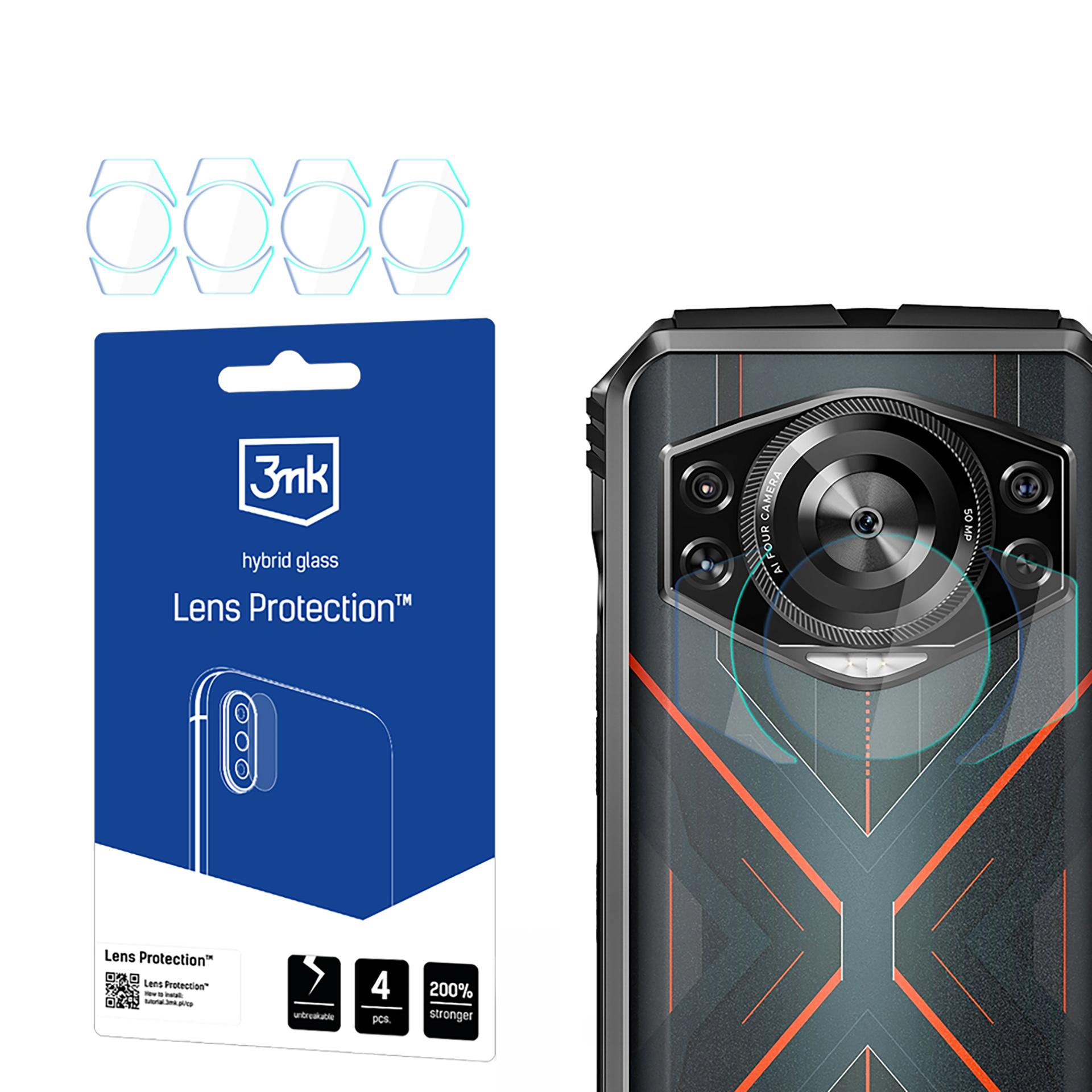 3mk Lens Protection – kameras objektīva aizsargs modelim Doogee S Cyber