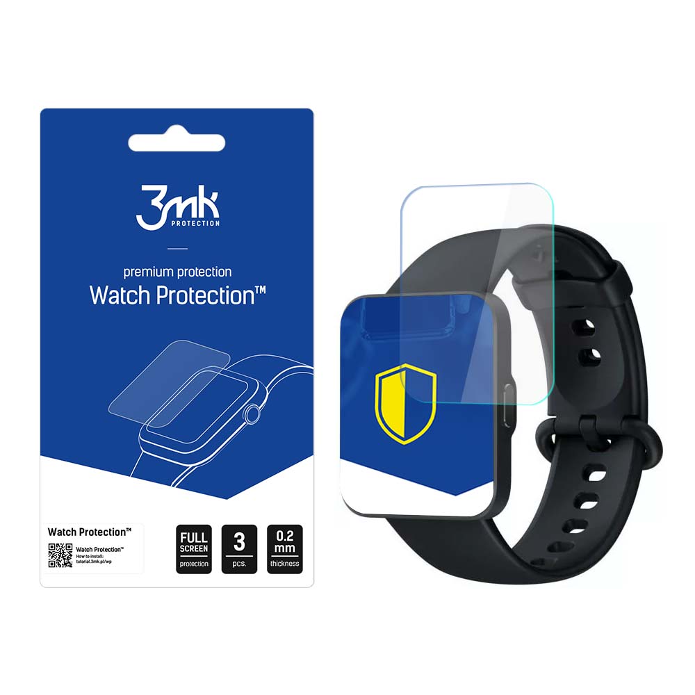 3mk Watch Protection ARC – viedpulksteņa ekrāna aizsargs modelim Redmi Watch 3