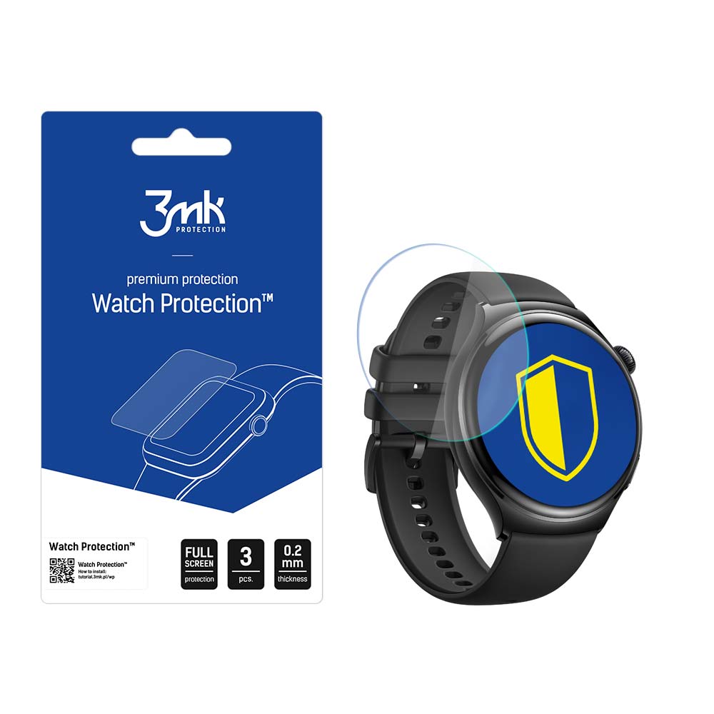 3mk Watch Protection ARC – viedpulksteņa ekrāna aizsargs modelim Huawei Watch 4