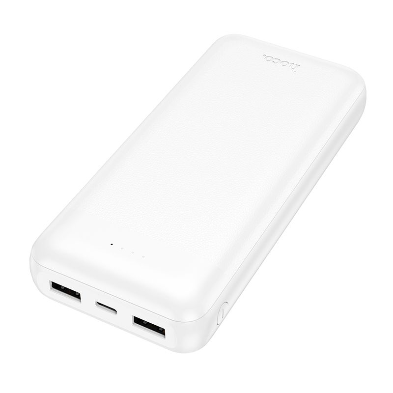 Hoco J153A ārējais akumulators, 20000 mAh, 2 A, 10 W, balts