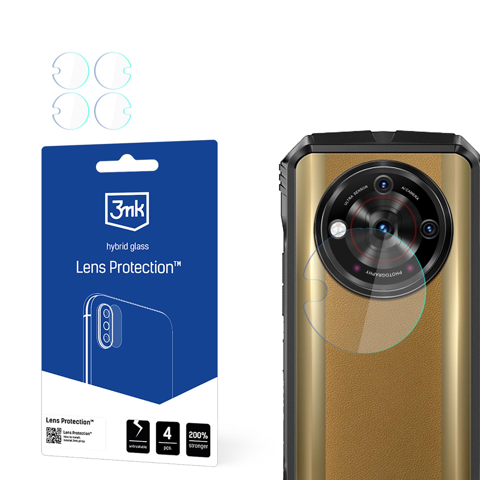 3mk Lens Protection – kameras objektīva aizsargs modelim Doogee V30 Pro